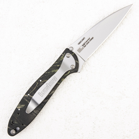 Нож Kershaw Leek-Camo, 14C28N, 6061-T6 Aluminum - купить в интернет-магазине Blademan
