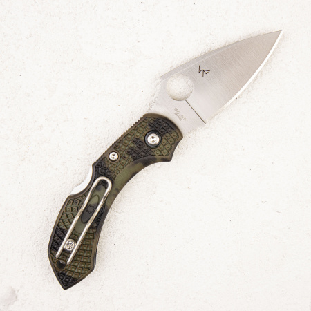 Нож Spyderco Dragonfly 2, VG-10, Zome Green, C28ZFPGR2