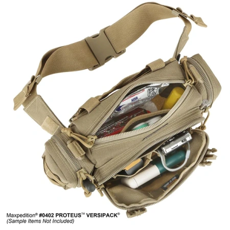 Тактическая сумка MAXPEDITION Proteus Versipack 4,5L, Khaki, 0402K