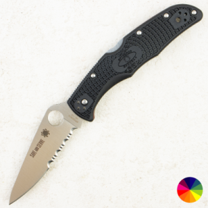 Нож Spyderco Endura 4 Thin Red Line, VG-10, FRN Black, C10FPSBKRD Нож Spyderco Endura 4 Thin Red Line, VG-10, FRN Black, C10FPSBKRD