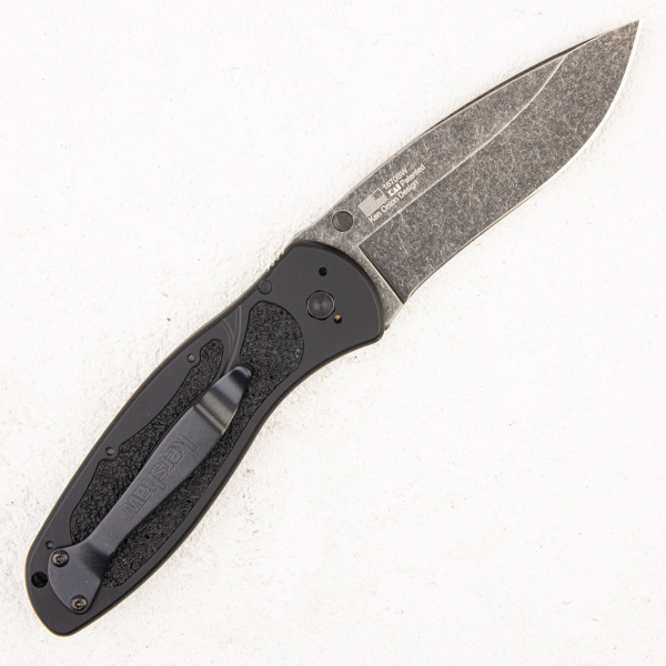 Нож Kershaw Blur, 14C28N Sandvik, Blackwash - складной туристические ножи из стали