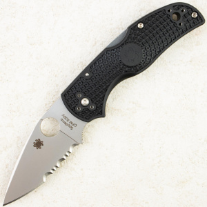 Нож Spyderco Native 5, Combo Edge, CPM S30V, FRN Black, C41PSBK5 Нож Spyderco Native 5, Combo Edge, CPM S30V, FRN Black, C41PSBK5