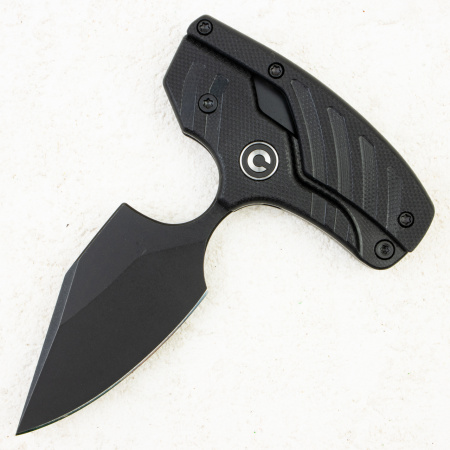 CIVIVI Typhoeus Adjustable Fixed Blade Knife Black G10, C21036-1