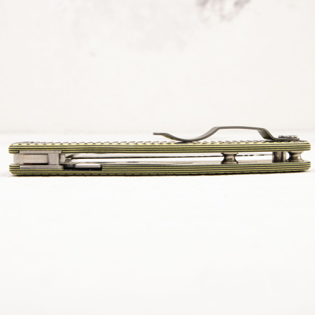 Нож Spyderco Caribbean, LC200N Serrated, G10 Black/Yellow - купить в интернет-магазине Blademan