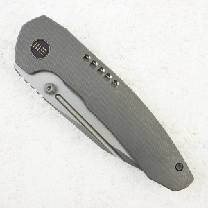 Нож WE Knife Trogon, CPM 20CV, Titanium Gray - складной туристические ножи из стали Нож WE Knife Trogon, CPM 20CV, Titanium Gray - складной туристические ножи из стали