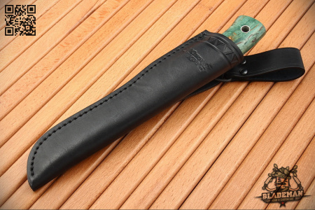 Южный Крест - Гризли, Карельская береза Малахит, M390 - купить в интернет-магазине Blademan