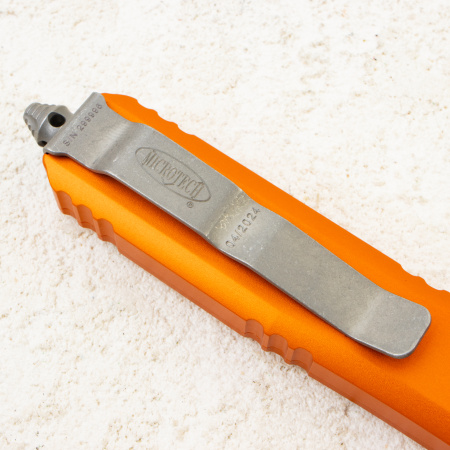 Нож Microtech Ultratech, Apocalyptic, M390, Aluminium Orange, 123-10 APOR Нож Microtech Ultratech, Apocalyptic, M390, Aluminium Orange, 123-10 APOR