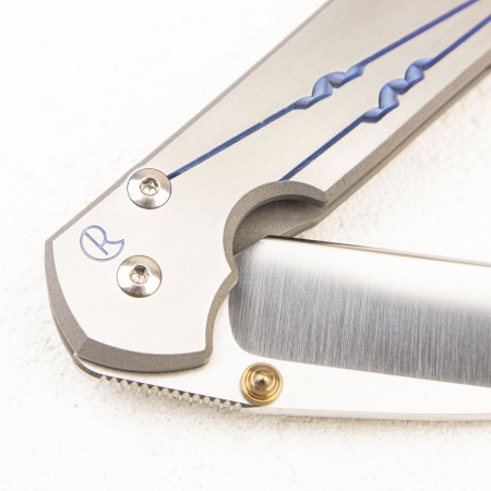 Нож Chris Reeve Small Sebenza 21 Unique Graphic Hematite Inlay 1871 - купить в интернет-магазине Blademan