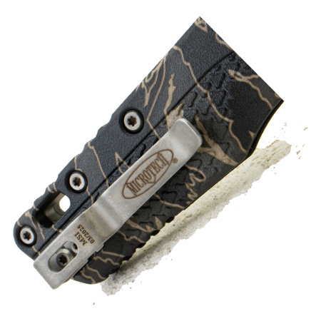 Нож Microtech MSI, Apocalyptic, M390, Polymer Tiger Stripe Camo, 210T-10 — фото 6