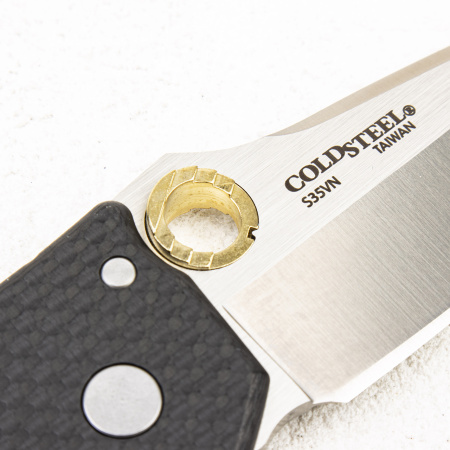 Нож Cold Steel Golden Eye Elite, S35VN, Carbon Fiber Black, CS62QCFS