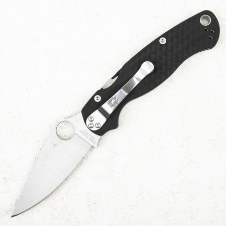 Нож Spyderco Paramilitary 2 LEFT HAND (Для левшей), CPM S45VN, G10 Black, C81GPLE2