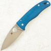 Нож Spyderco Bodacious, CPM SPY27, G10 Cobalt Blue Handle, C263GPCBL Нож Spyderco Bodacious, CPM SPY27, G10 Cobalt Blue Handle, C263GPCBL