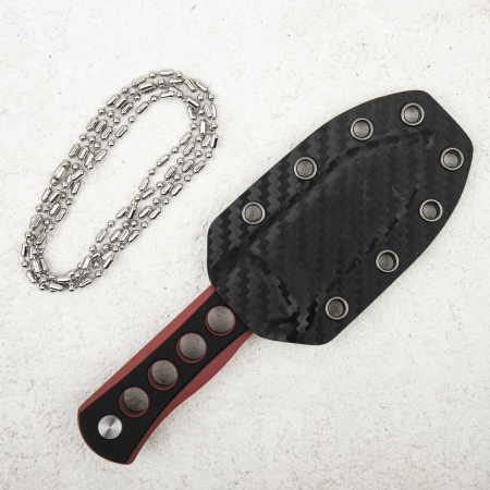 Нож QSP Canary, 14C28N, G10 Black/Red - купить в интернет-магазине Blademan