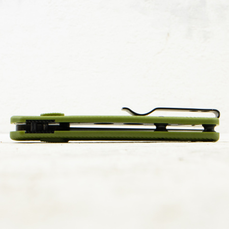 Нож QSP Penguin V2 Glyde Lock, Black, 14C28N, FRN OD Green Handle, QS130GL-B2 Нож QSP Penguin V2 Glyde Lock, Black, 14C28N, FRN OD Green Handle, QS130GL-B2