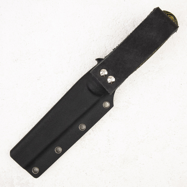 Нож OWL North S F, M390 Cryo, G10 Black/Yellow, Kydex Classic - купить в интернет-магазине Blademan