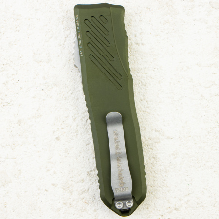 Нож Guardian Tactical Recon-035 G2, Stonewash, MagnaCut, Aluminum OD Green Handle, 98511