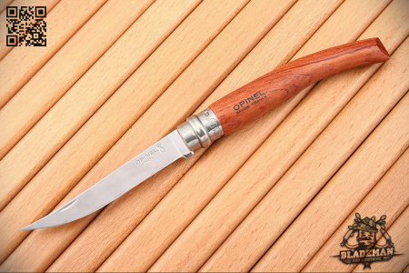 Нож филейный Opinel №10, Нержавеющая сталь, Бубинга - купить в интернет-магазине Blademan