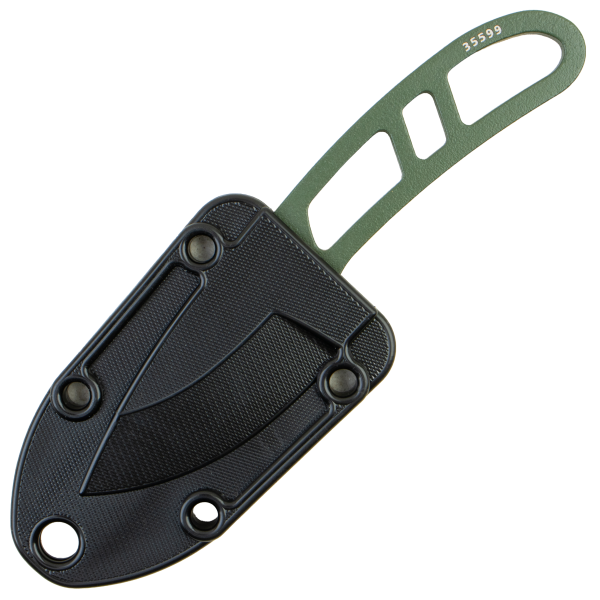 Скелетный нож ESEE Candiru, 1095 Carbon, OD Green
