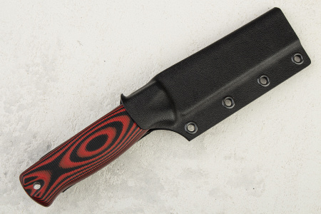 Нож OWL Hoot F, M390, G10 Black/Red, Kydex - купить в интернет-магазине Blademan