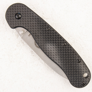 Нож ESEE Avispa, D2, Carbon - складной туристические ножи из стали Нож ESEE Avispa, D2, Carbon - складной туристические ножи из стали