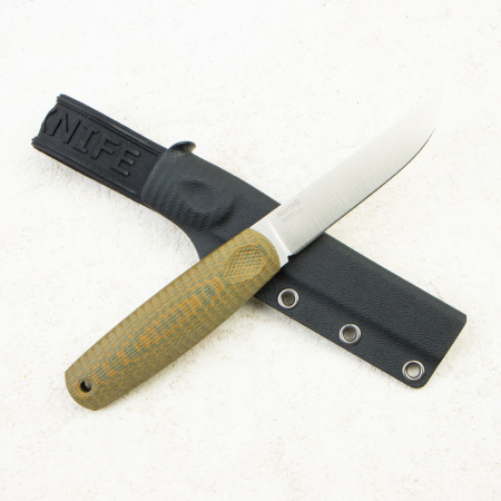 Нож OWL North S F, N690 Cryo, G10 Sand/Olive Handle, Kydex