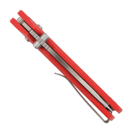 Нож Remette Aurora, 14C28N, G10 Red Handle, AURA-G4