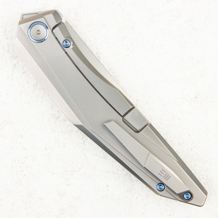 Нож WE Knife Cybernetic, CPM 20CV, Titanium Gray. LIMITED EDITION - купить в интернет-магазине Blademan