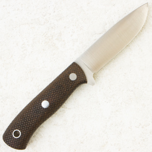 Нож Южный Крест Скаут, Convex, Elmax, Micarta Койот, Насечка, 237.0550.Elmax.K