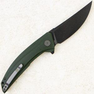 Нож Petrified Fish Deepsea, PVD Stonewashed, K110, Micarta Green Handle, PFP05GRMDW Нож Petrified Fish Deepsea, PVD Stonewashed, K110, Micarta Green Handle, PFP05GRMDW
