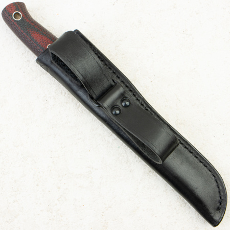 Нож Южный Крест Рыбацкий М, VG-10, Micarta Black/Red Handle, 213