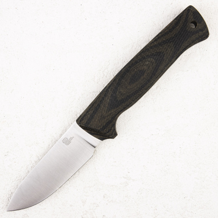 Нож OWL Ulula, N690 Cryo, Micarta Black/Olive, Kydex