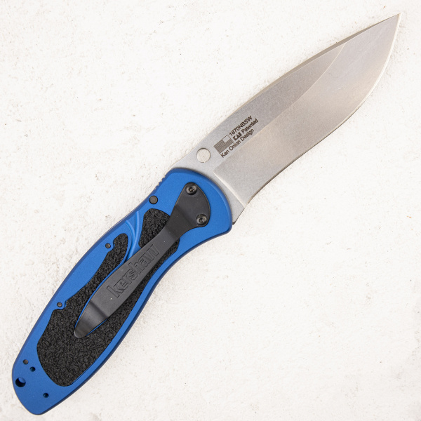 Нож Kershaw Blur, 14C28N Sandvik, Navy Blue, KS1670NBSW