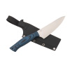 Нож OWL S120 F, N690 Cryo, G10 Black/Blue Handle, Kydex