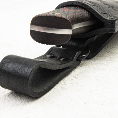 Нож Южный Крест F5, CPR, Микарта Красно-черная - купить в интернет-магазине Blademan