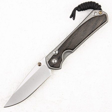 Нож Chris Reeve Small Sebenza 31, S45VN, Titanium/Bog Oak