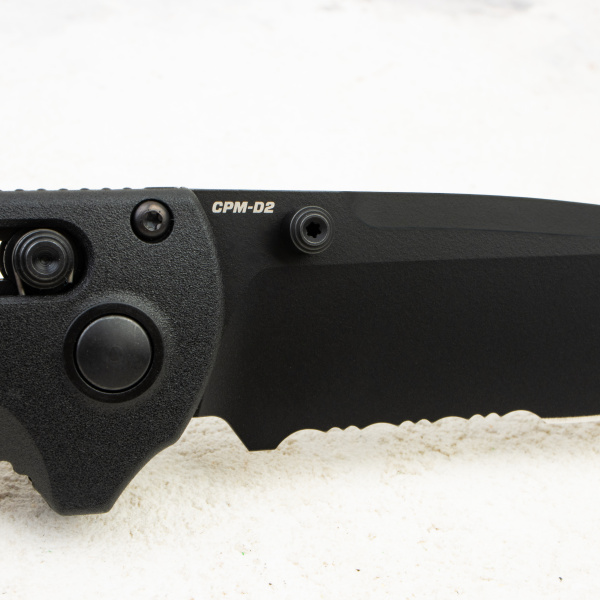 Нож Benchmade Redoubt Combo, D2, Grivory Black, 430SBK-02