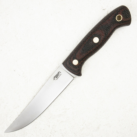Нож Южный Крест Meat Master, N690, Микарта Красно-Черная
