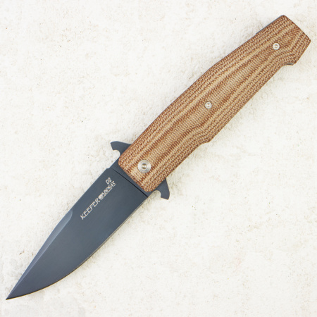 Нож Viper Keeper, Bohler N690, Black Canvas Micarta Handle, V5890CM