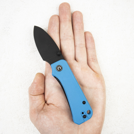 Нож CIVIVI Baby Banter, Nitro-V Black, G10 Blue