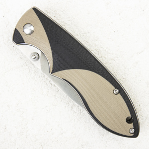 Нож QSP Piglet, 14C28N, G10 Black/Sand - складной туристические ножи из стали Нож QSP Piglet, 14C28N, G10 Black/Sand - складной туристические ножи из стали