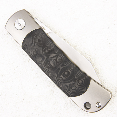 Нож QSP Falcon, CPM S35VN, Titanium/Carbon Нож QSP Falcon, CPM S35VN, Titanium/Carbon - купить в интернет-магазине Blademan