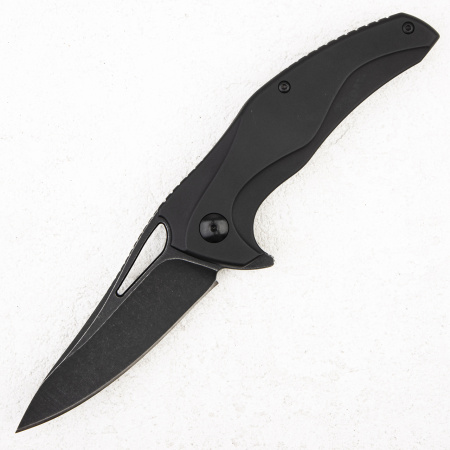 Нож Brous Blades Exo-Black/Acid Stonewash, D2, Titanium Black, BRB94