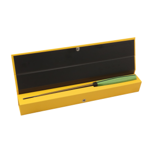 Нож мини шеф OWL CH160 F, N690 Cryo, G10 Green Handle