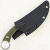 Нож QSP Viper, Stonewashed, 10Cr15MoV, G10 Green Handle, QS166-B1
