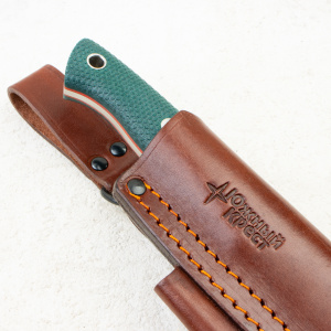 Нож Южный Крест Бушкрафт, Convex, Elmax, Micarta Изумруд, 218.1052.Elmax.K