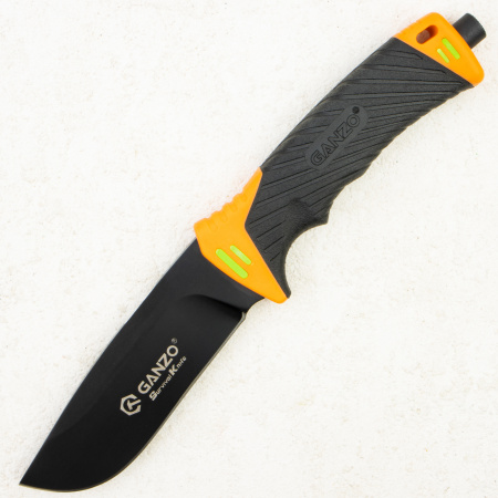Ganzo Survival Knife, 7Cr17MoV, ABS Orange, G8012-OR