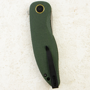 Нож Petrified Fish Simum, Satin, K110, Micarta Green Handle, PFP06GRMS Нож Petrified Fish Simum, Satin, K110, Micarta Green Handle, PFP06GRMS