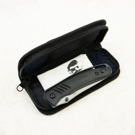 Mr.Blade HIT, D2, Stonewash, G10 Black Mr.Blade HIT, D2, Stonewash, G10 Black