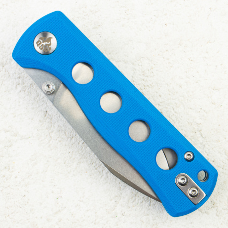 Нож QSP Canary Folder, 14C28N, Blue G10 Handle, QS150-I1