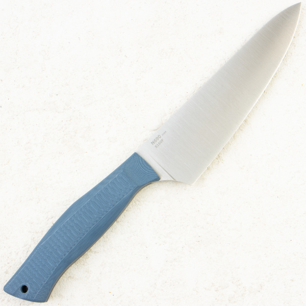 Нож OWL S160 F Мини-Шеф, N690 Cryo, G10 Navy Blue, Kydex, (Эксклюзивный цвет)